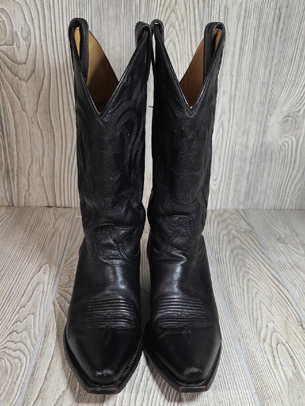 Shyanne Gemma Western Leather Cowgirl Boots Snip Toe Womens Size 8.5 - Picture 3 of 15
